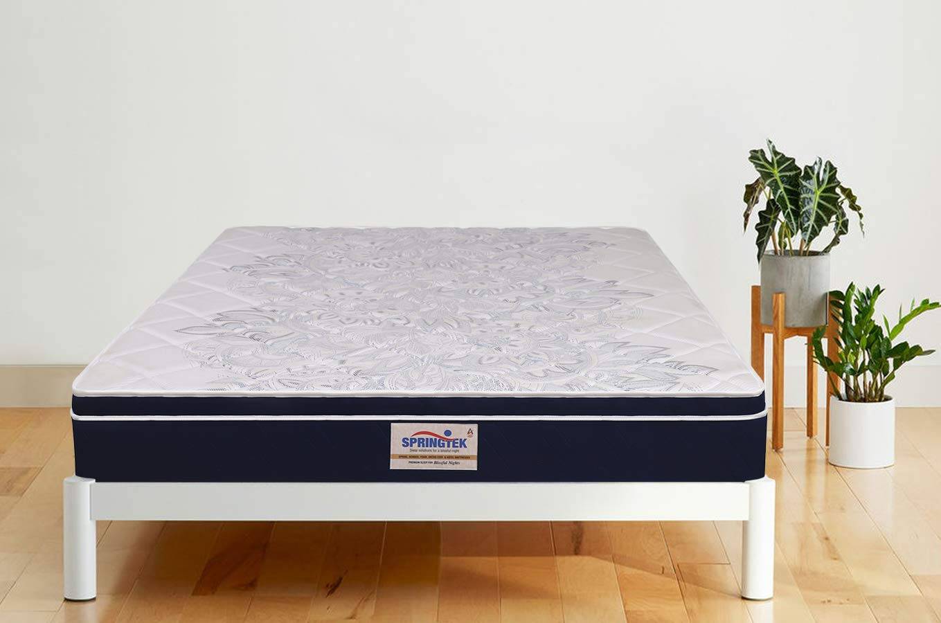 Springtek euro top hybrid latex pocket spring mattress